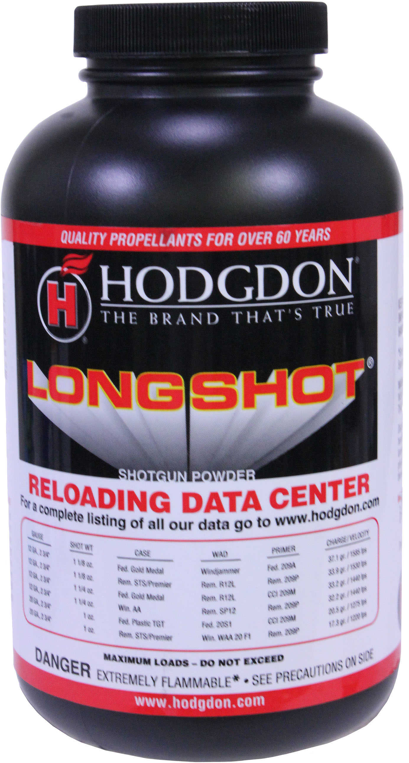 Hodgdon Longshot Smokeless Powder 1 Lb