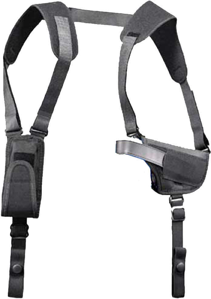 Uncle Mikes Pro-Pak Horizontal Shoulder Holsters Fits 3.75-4.5" Large Autos