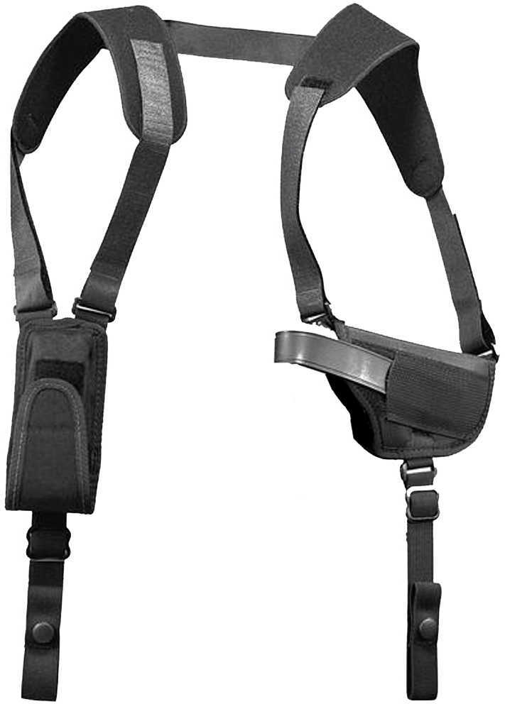 Uncle Mikes Pro-Pak Horizontal Shoulder Holsters Fits 3.25-3.75" Med. & Large Autos