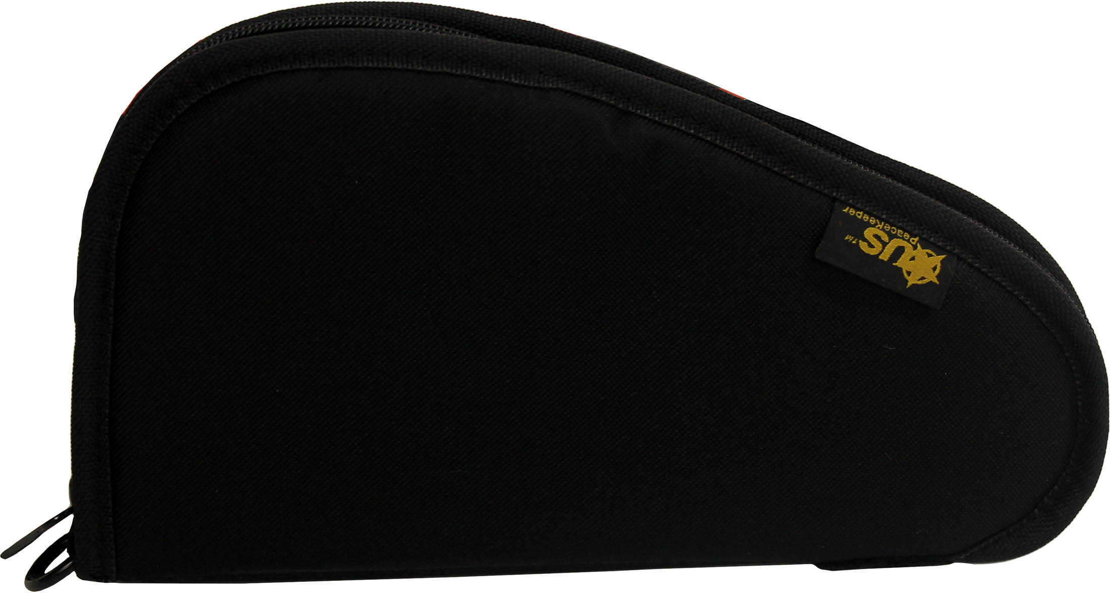 Us Peacekeeper P21011 Pistol Case Black Holds 1 Handgun Polyester