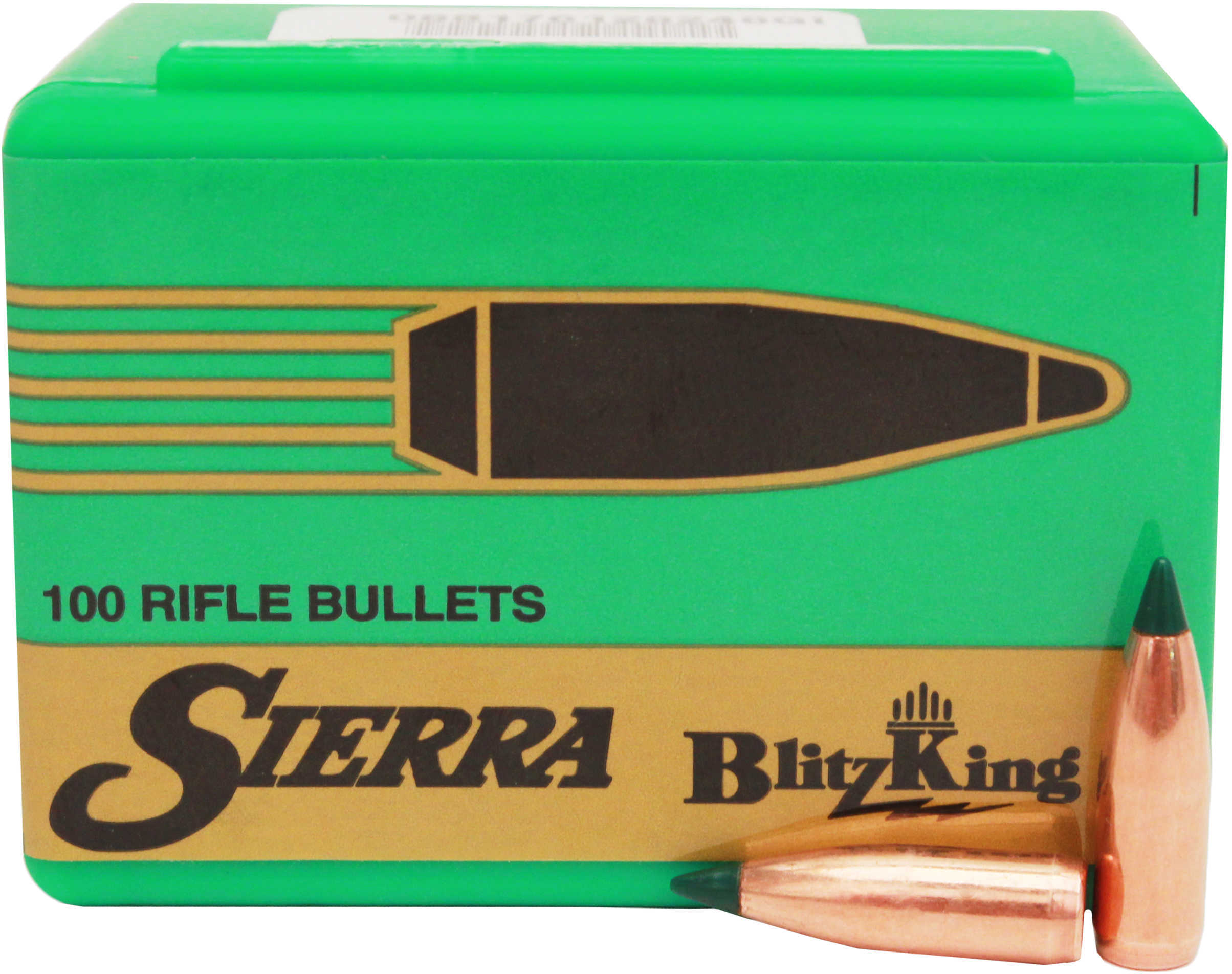 Sierra 22 Caliber .224 Diameter 55 Grain Blitzking 100 Count