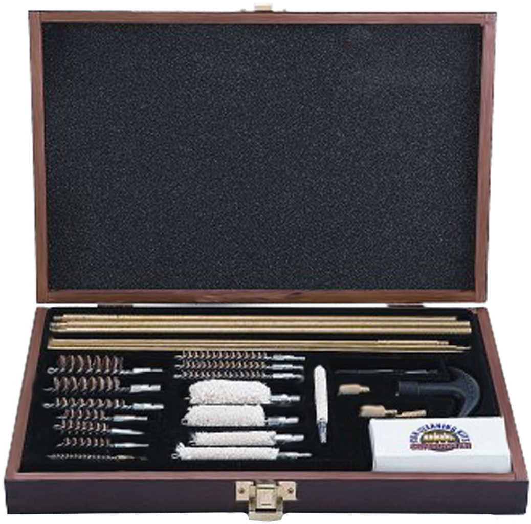 DAC Technologies Universal 35-Piece Deluxe Cleaning Kit - Wooden Case