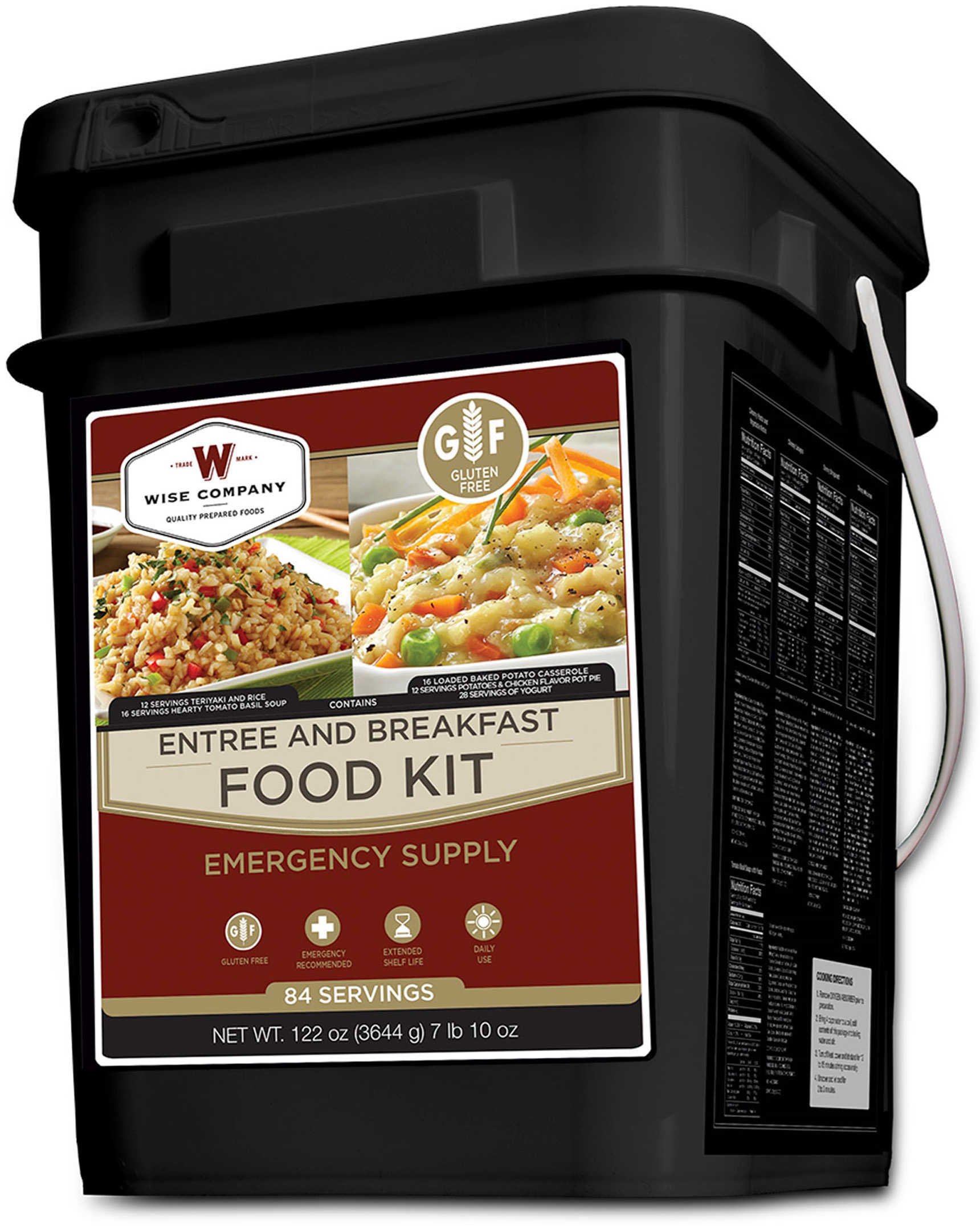 84 Serving Gluten Free Grab And Go Bucket