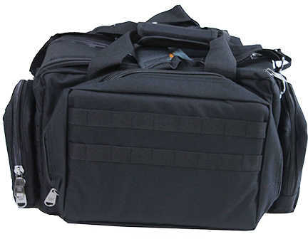 Bulldog BDT930B Tactical MOLLE Range Bag Extra Large 9" H x 22" W x 18" D Black