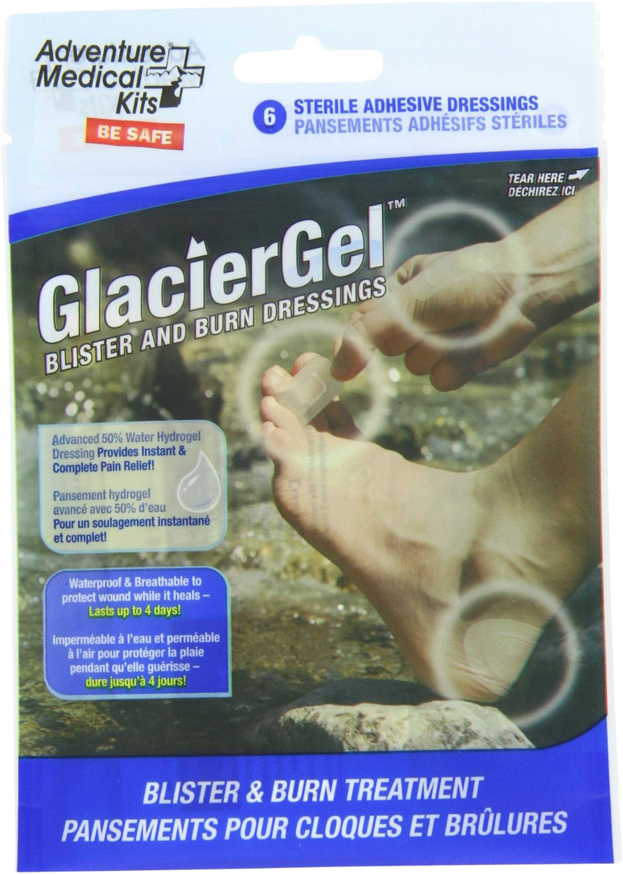 AMK Blister Medic W/Glacier Gel & Burn Dressing
