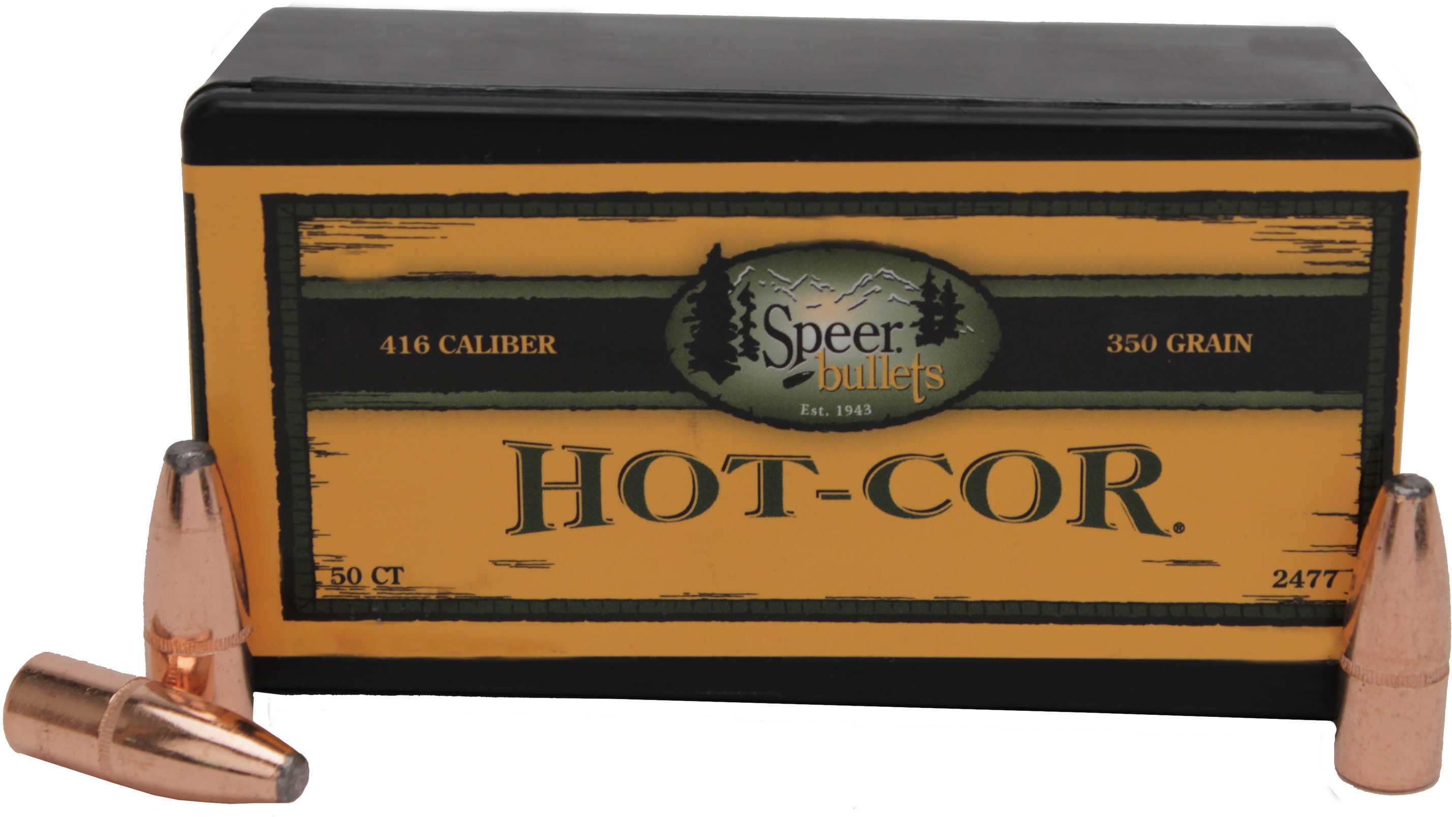 Speer Hot-Cor Rifle Bullets .416 Cal .416" 350 Gr MTIP 50/ct