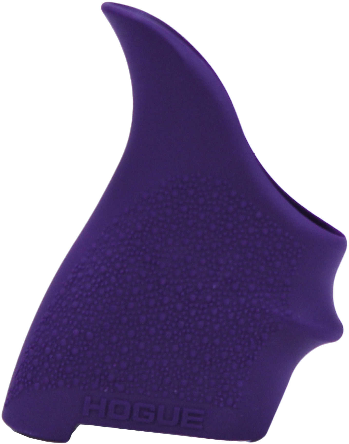 Hogue 18406 HandAll Beavertail Grip Sleeve Fits S&W Shield 9; Ruger LC9; for Glock 26 Textured Rubber Purple