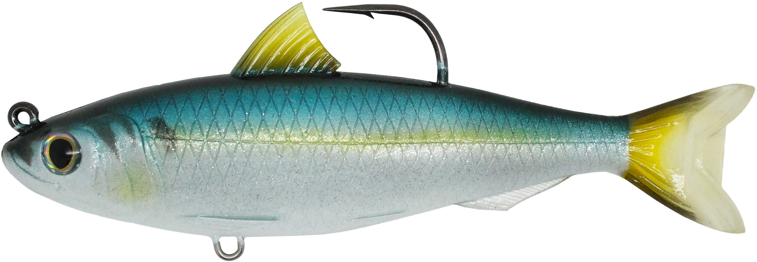 LT HERRING SWIMBAIT 5.5" BLUE/BLK