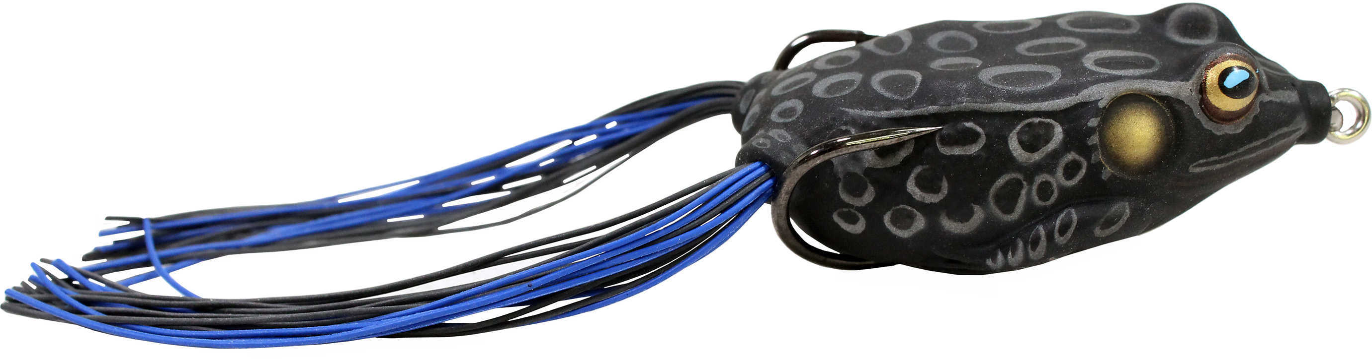 LT HOLLOW FROG 3/4oz BLK/BLK