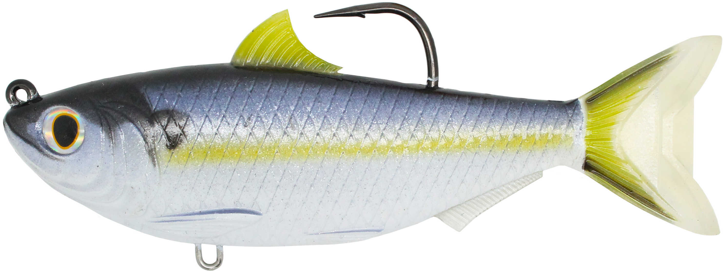 LT THREADFIN SWIMBAIT 4.5" VIO/BLUE