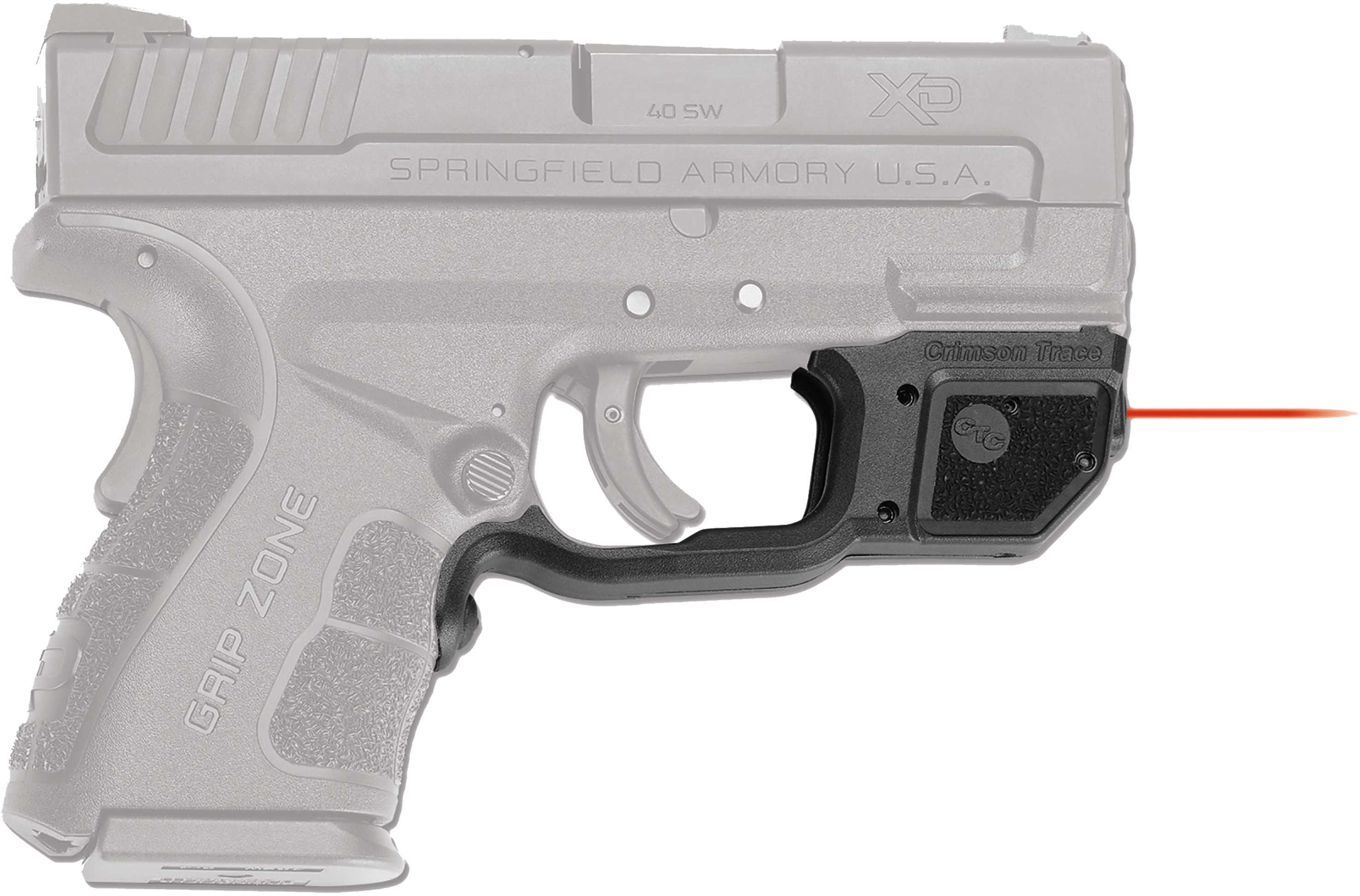 Crimson Trace Lg496 Laserguard Springfield Xd Mod.2 Red Trigger Guard