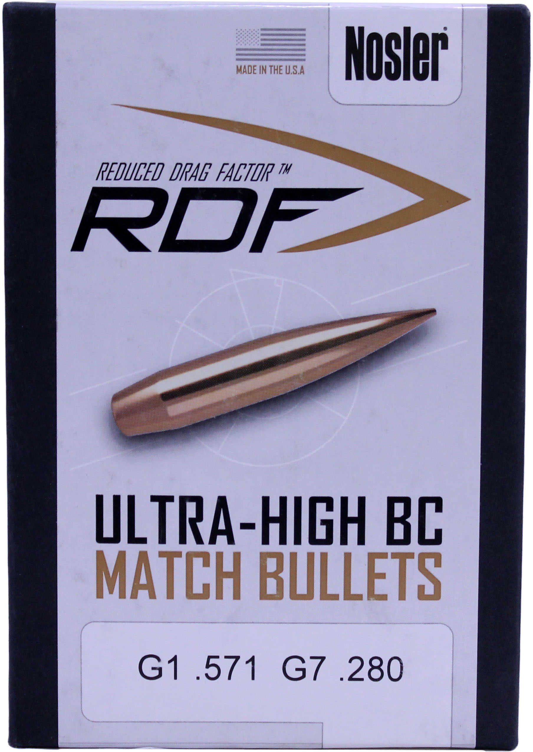 Nosler 53411 RDF Match .243 105 HPBT 500