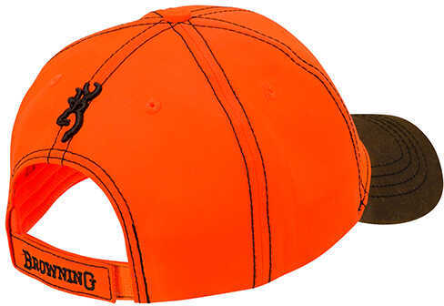 Browning CAP OPENING DAY ORANGE/BRNBILL