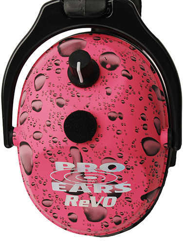Pro Ears ER300PR ReVo Electronic Muff 25 dB Pink Rain
