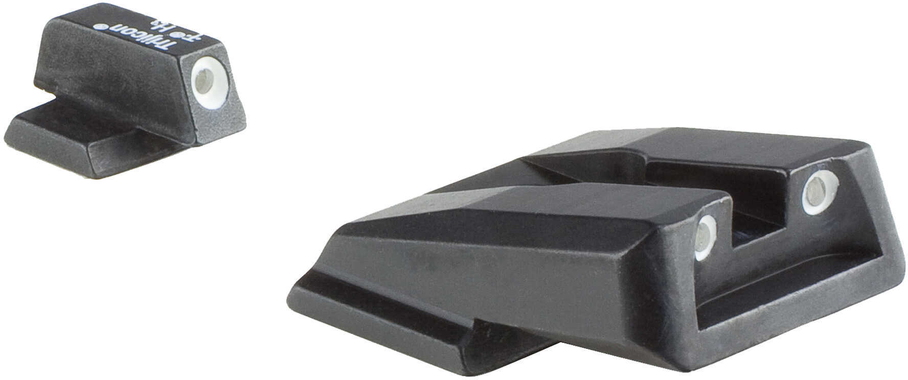 Trijicon 600714 Bright & Tough Night Sights S&W M&P Shield Metal Green Tritium Yellow Black
