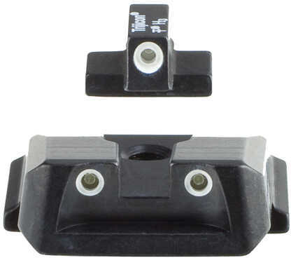 Trijicon 600714 Bright & Tough Night Sights S&W M&P Shield Metal Green Tritium Yellow Black