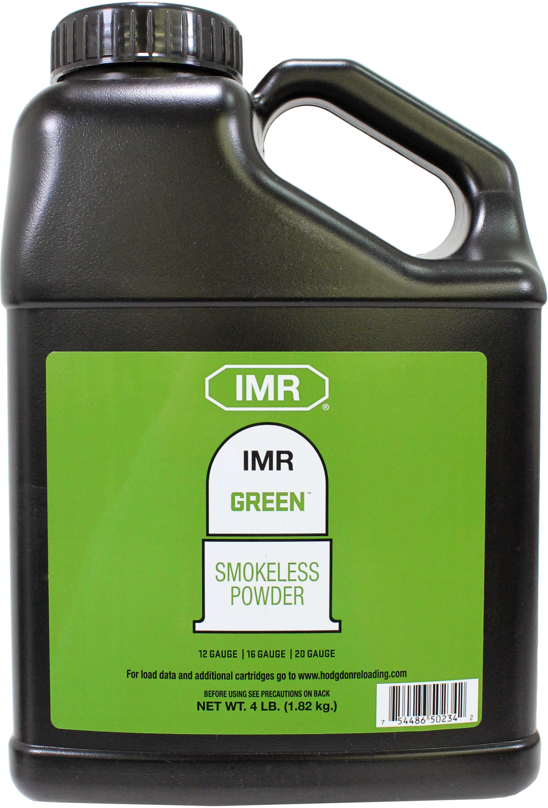 Hodgdon IMR Green Smokeless Powder 4 Lb