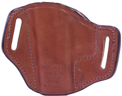 Bianchi Model #57 Remedy Open Top Leather Holster Fits Glock 43 Tan Right Hand 26950