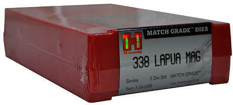 Hornady 544399 Match Grade Die Set 338 Lapua Mag