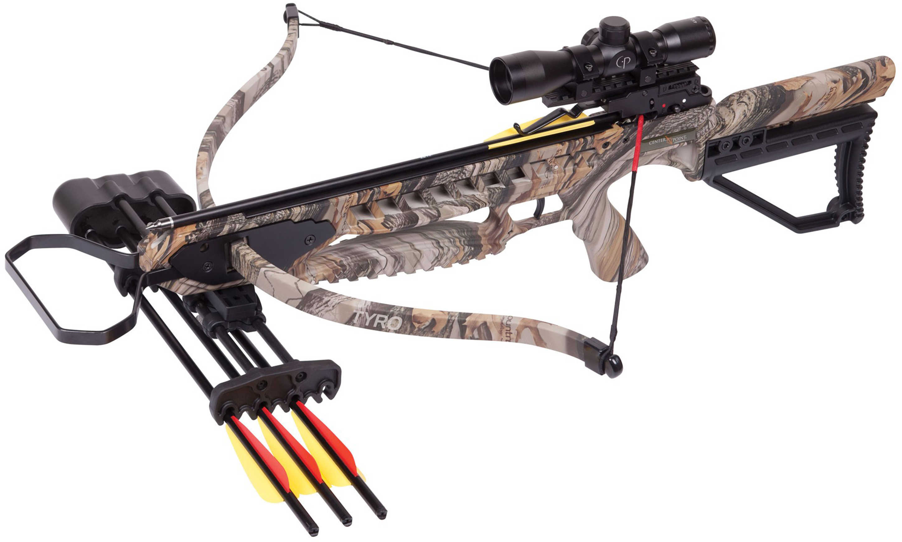 CenterPoint TYRO 4x Crossbow Camo Model: AXRT175CK4X