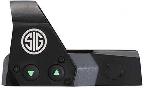 Sig Sauer Electro-Optics SOR11000 Romeo1 1x 30mm Obj 3 MOA Red Dot Black CR1632 Lithium