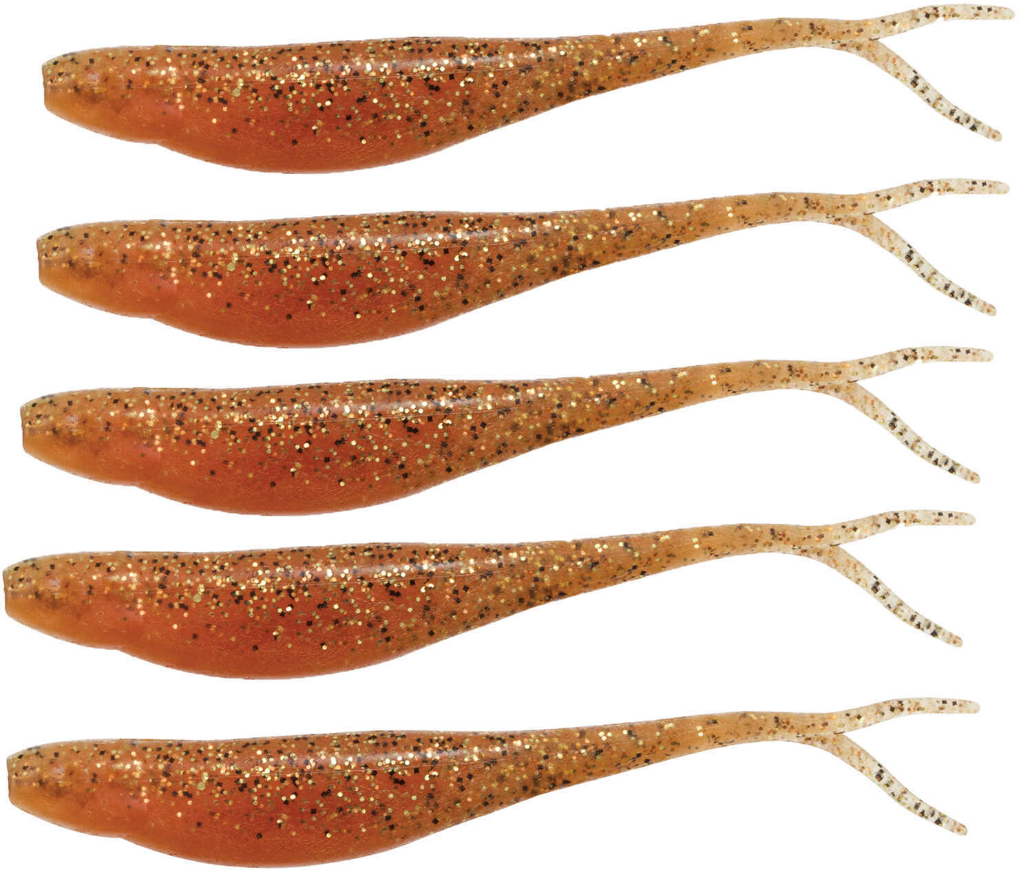 Z-Man Scented Jerk ShadZ 5-Inch Lure, New Penny, 5-Pack Md: SJS5-261PK5