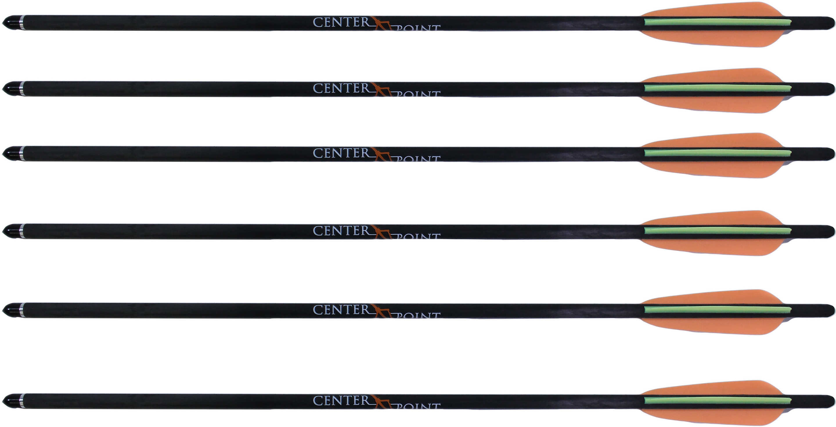 Centerpoint 20" Crossbow Arrows 6 Pack 400-Grain