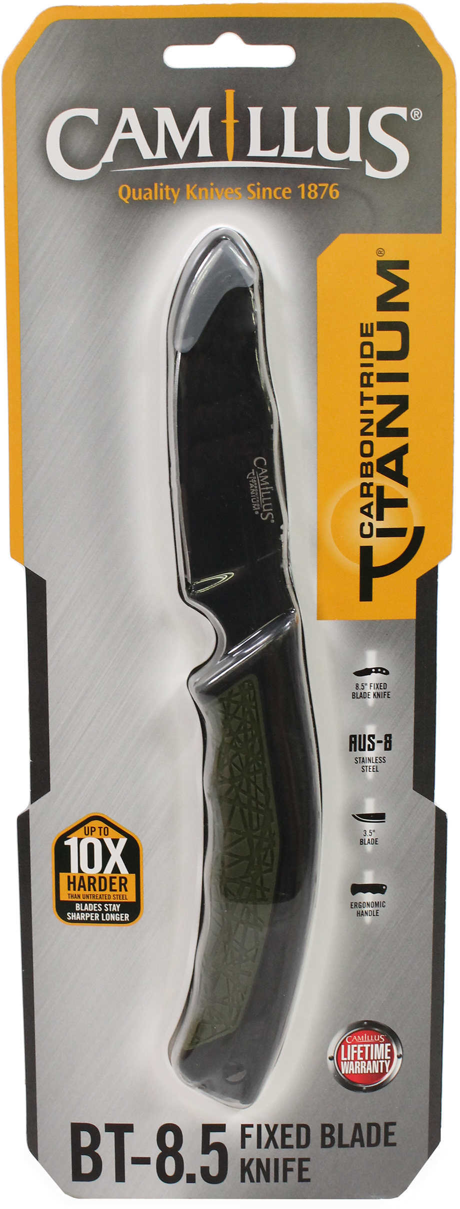 Camillus BT-8.5 Fixed Blade Knife