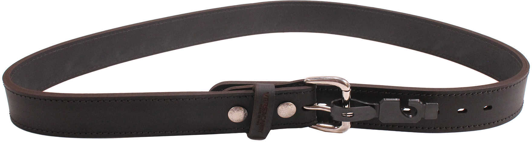 Versacarry Double Ply Leather Belt 42 Inches, Heavy Duty Black Md: 30142