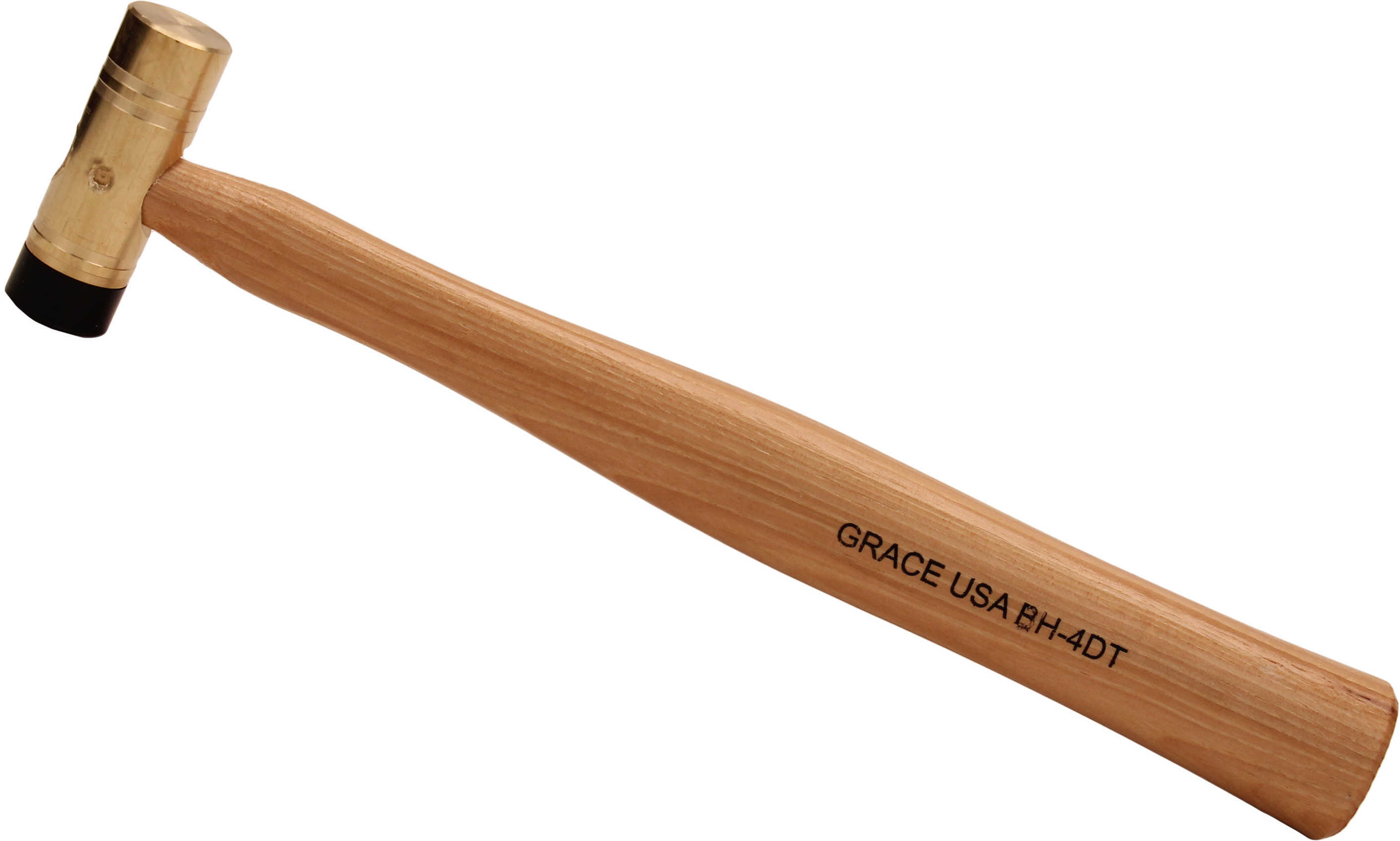 Grace USA Delrin Tipped Brass Hammer-4 oz