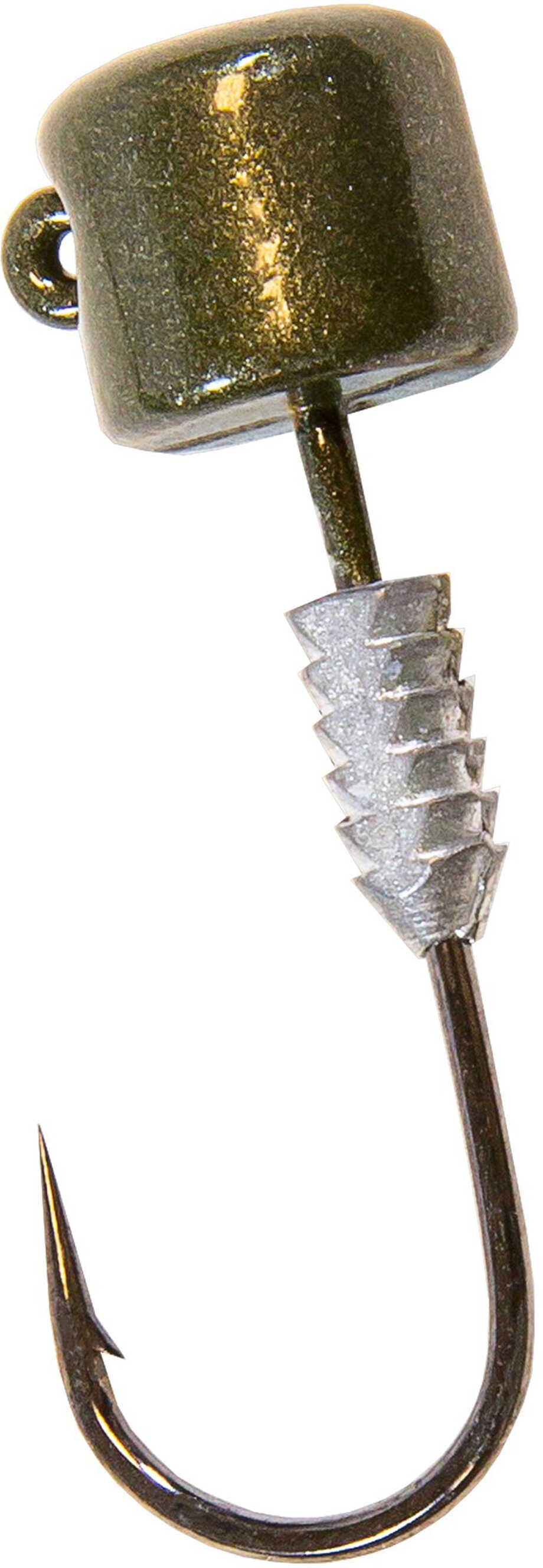 Z-Man TT Lures NedlockZ HD Jig Heads, 1/15 Ounce, Green Pumpkin, 5-Pack Md: TTNL-0740