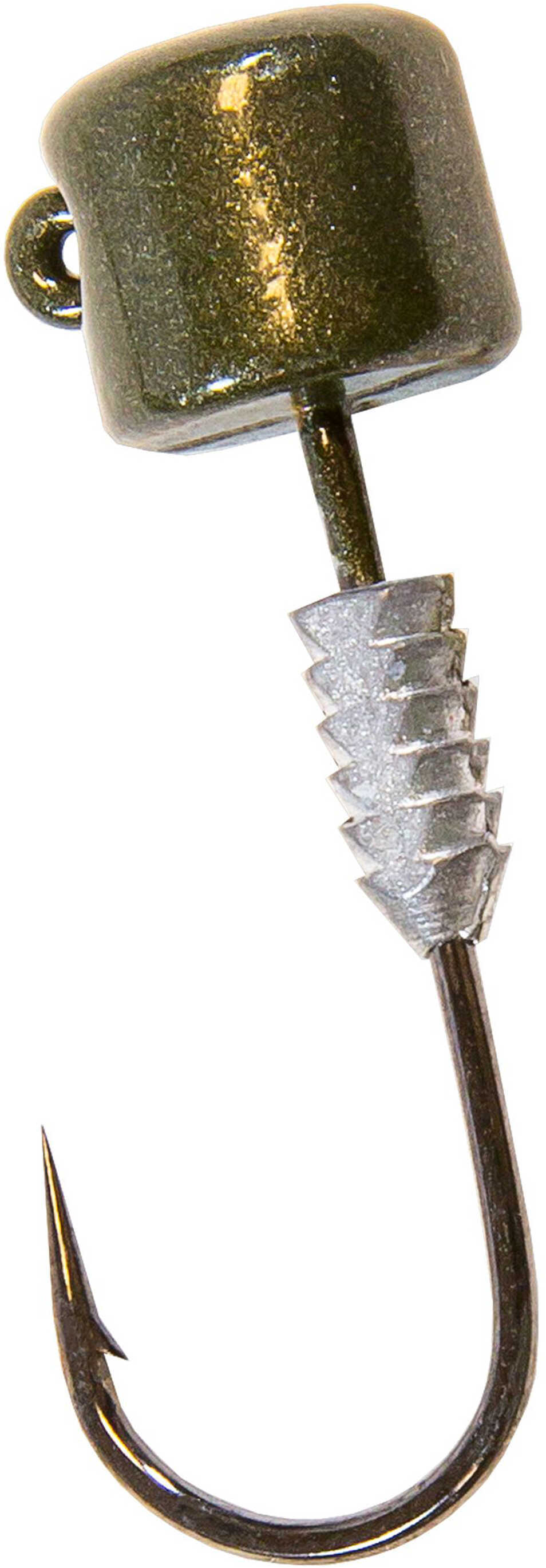 Z-Man TT Lures NedlockZ HD Jig Heads, 1/10 Ounce, Green Pumpkin, 5-Pack Md: TTNL-0742