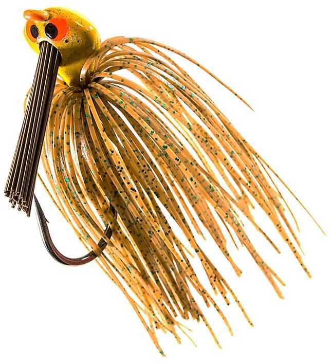 Z-Man CrossEyeZ Flipping Jig, 1/2-Ounce Spring Pumpkin, 1-Pack Md: CEFL12-07