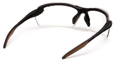Pyramex Carhartt Spokane Shooting Glasses Black With Clear Lens