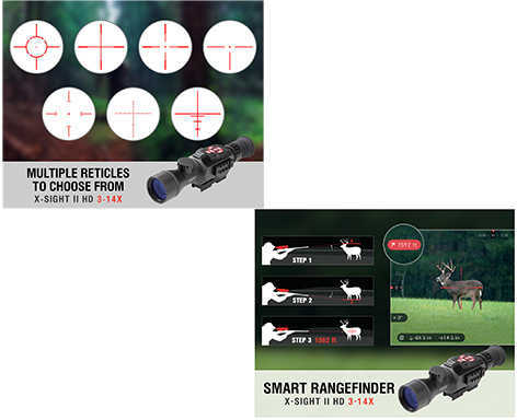 ATN X-SIGHT II 3-14X SMART D/NSCP