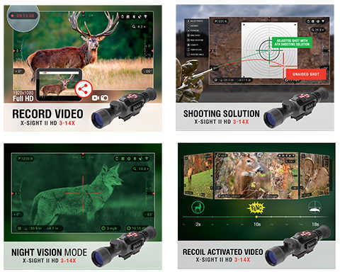 ATN X-SIGHT II 3-14X SMART D/NSCP