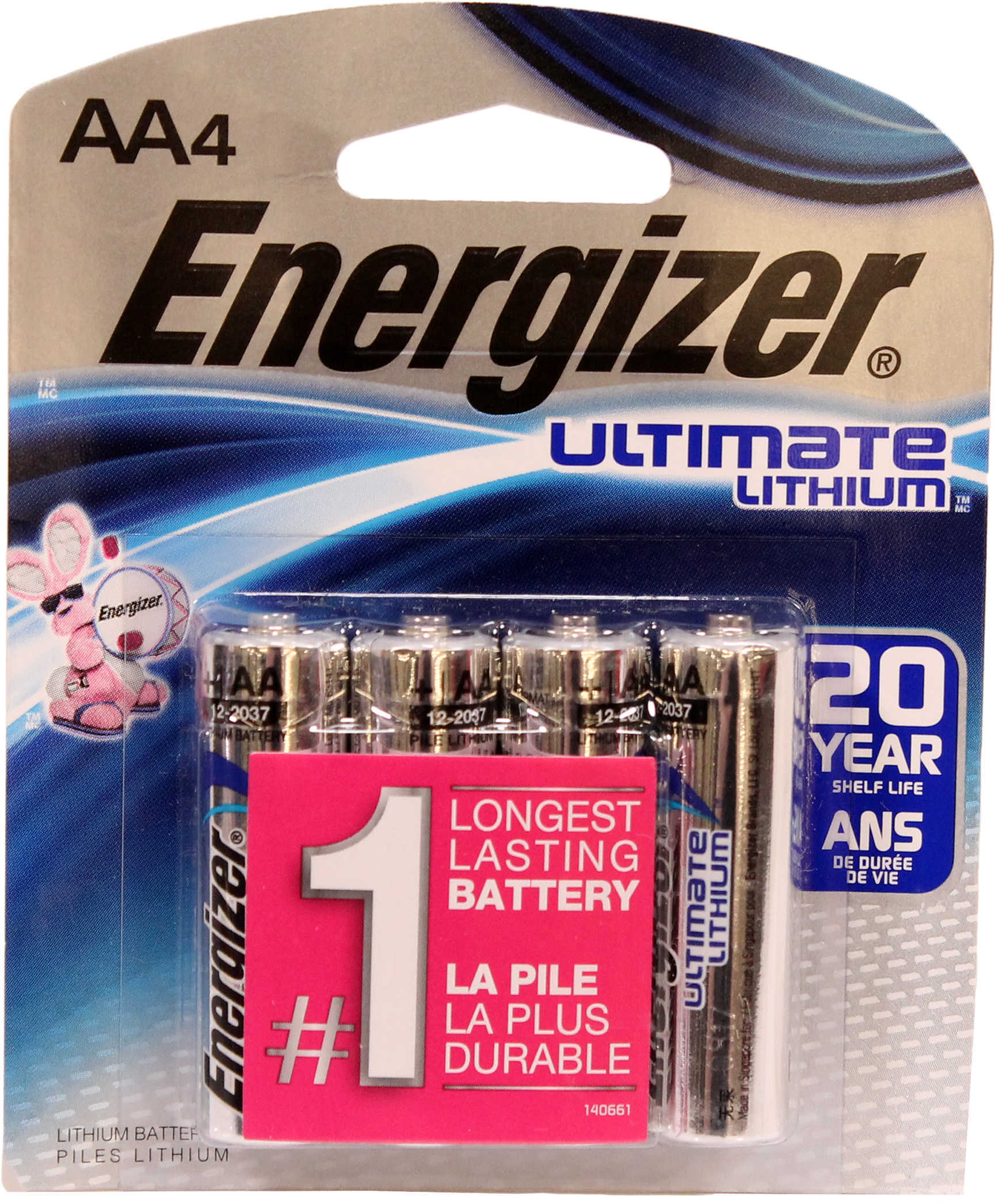 Energizer L91SBP-4.H3 Ult LITH AA4 Sensor EMOD