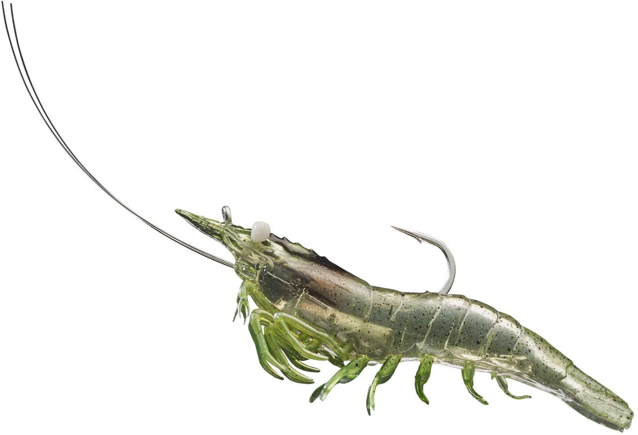 LT RIGGED SHRIMP 3" GRASS