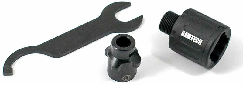 Gemtech QDA Assembly 1/2-28 Mount 12201|Thread Mt|Adapter|Wrench