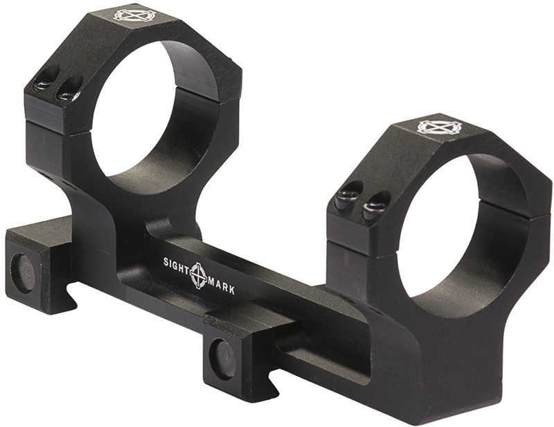 Sightmark SM34018 1-Pc Base & Ring Combo For AR-15 Cantilever Style Black Finish 34mm