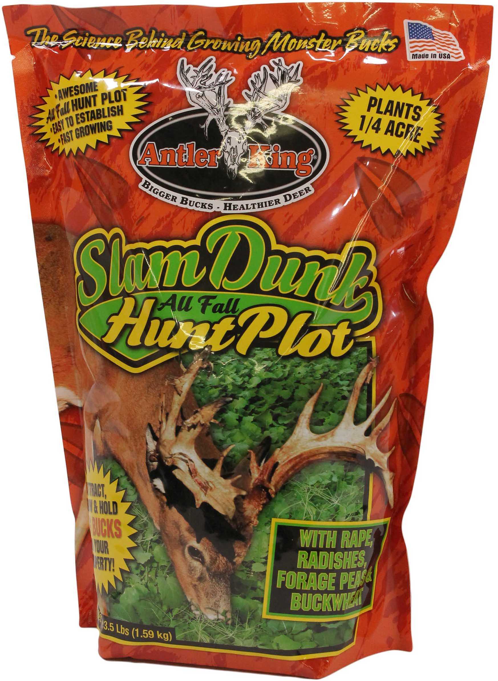 Antler King Food Plot Seed Slam Dunk 1/4 Acre 3.5Lbs