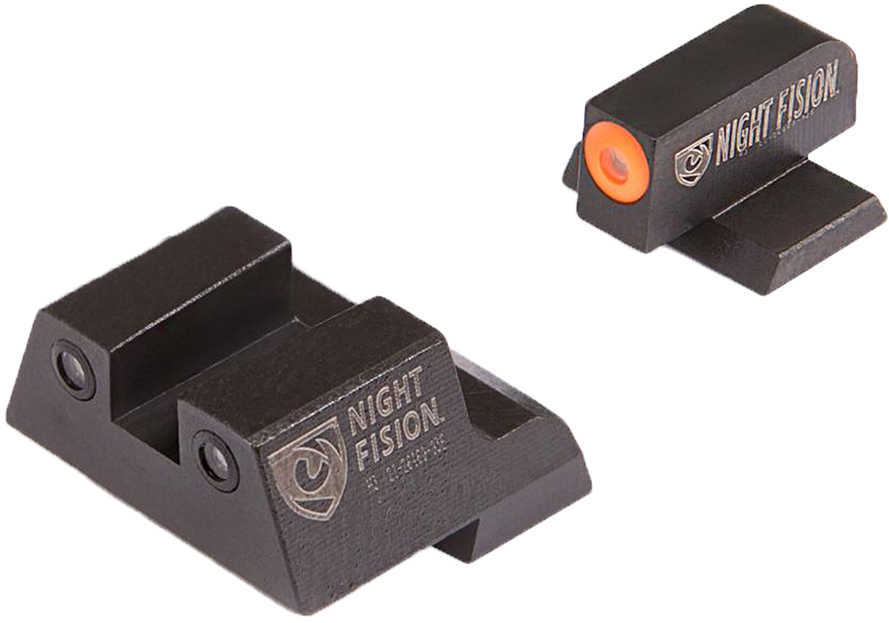Night Fision CNK027007OGZ Sight Set Square Front/U-Notch Rear Century Canik TP9SF/TP9SF Elite/TP9SA Green Tritium