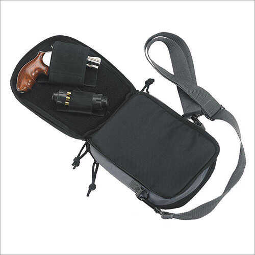 US PeaceKeeper EDC Compact Pack Shoulder Bag 600 Denier Polyester Urban Gray 7x9x2.5