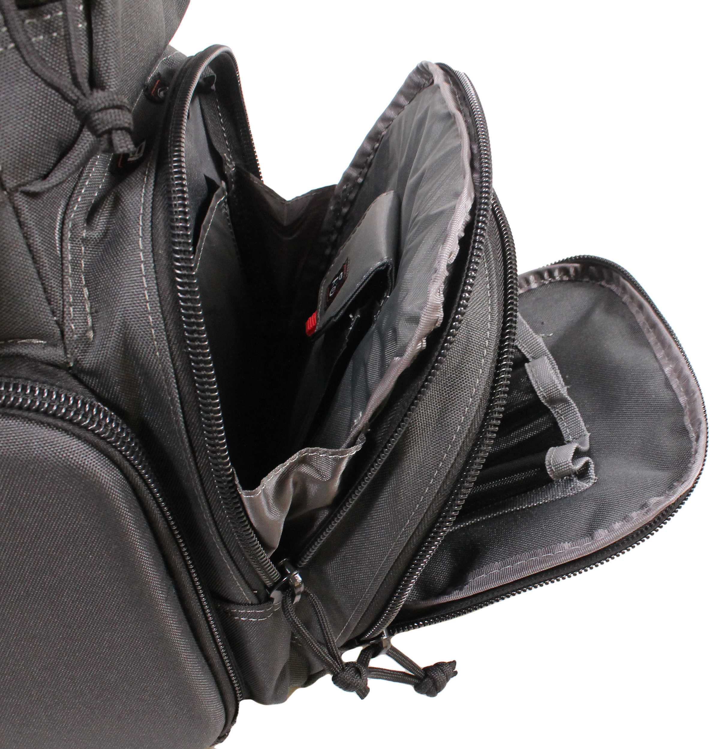 G*Outdoors GPS-1711BPG Handgunner Range Backpack With 4 Gun Cradle Gray