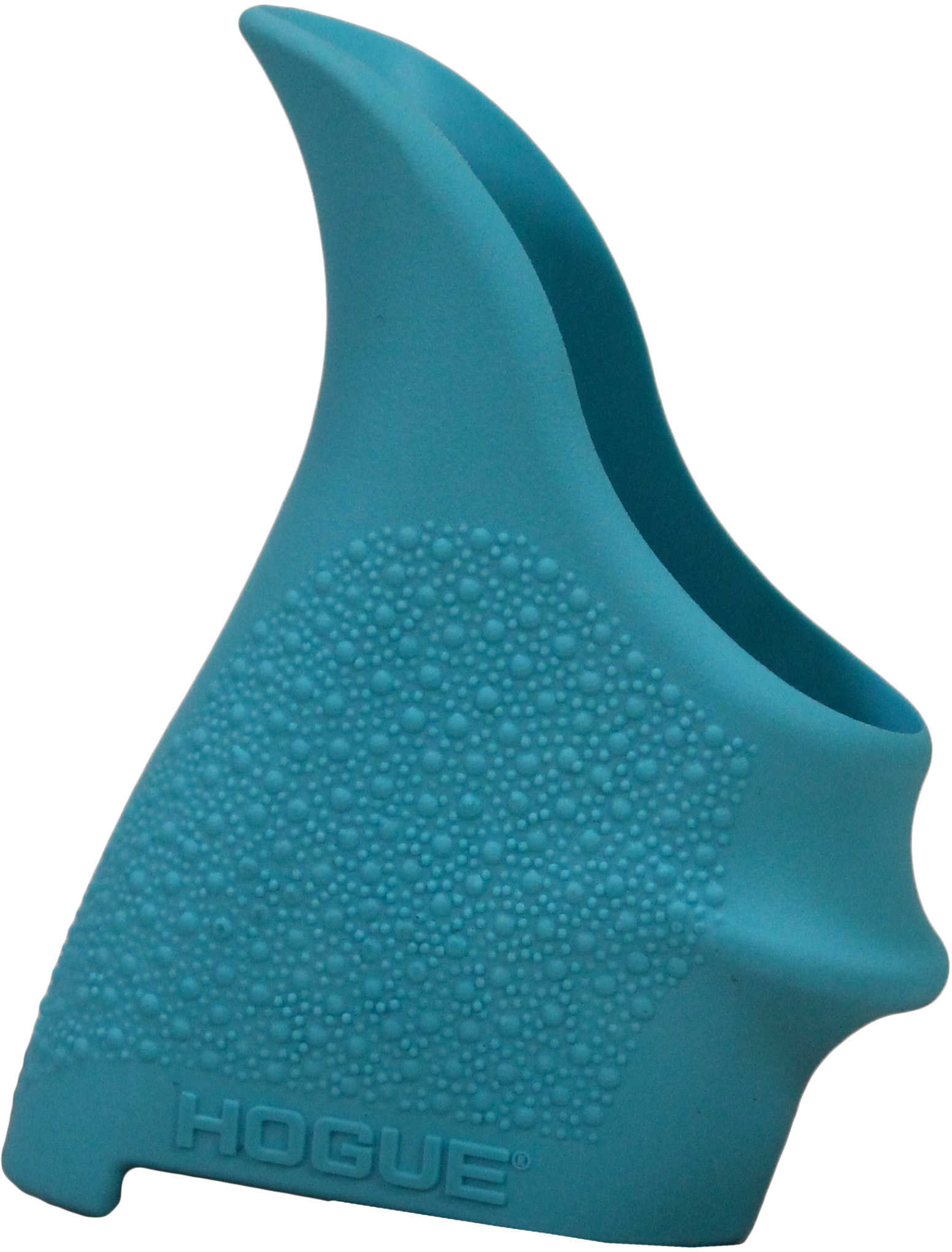 Hogue 18204 HandAll Beavertail Grip Sleeve Fits Glock 42/43 Textured Rubber Aqua Blue