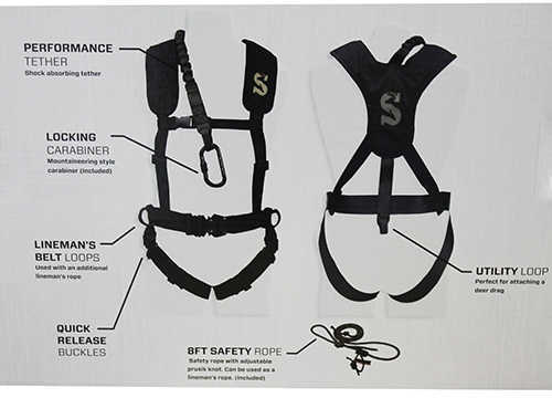 SUMMIT SPORT SAFETY HARNESS LARGE Model: SU83089