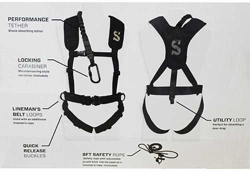 SUMMIT SPORT SAFETY HARNESS MEDIUM Model: SU83088