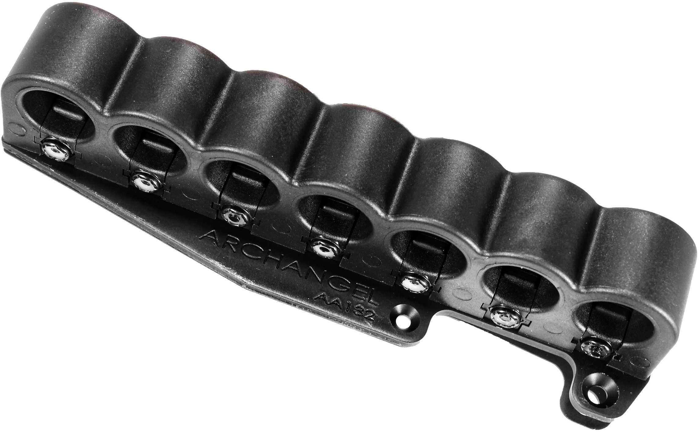 ProMag AA132 Archangel Shell Carrier 20 Gauge Remington 870 Black Polymer with Aluminum Mounting Plate