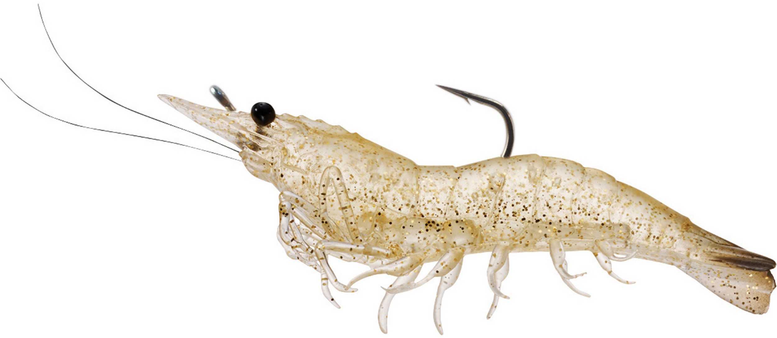 LT RIGGED SHRIMP 3" GLASS