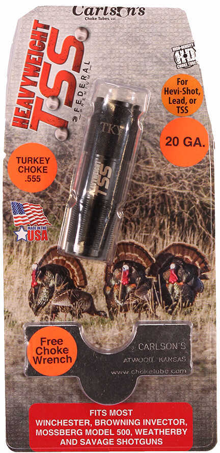 Carlsons Winchester TSS Turkey Choke Tube 20 Gauge 0.555" System Extended Matte Blue